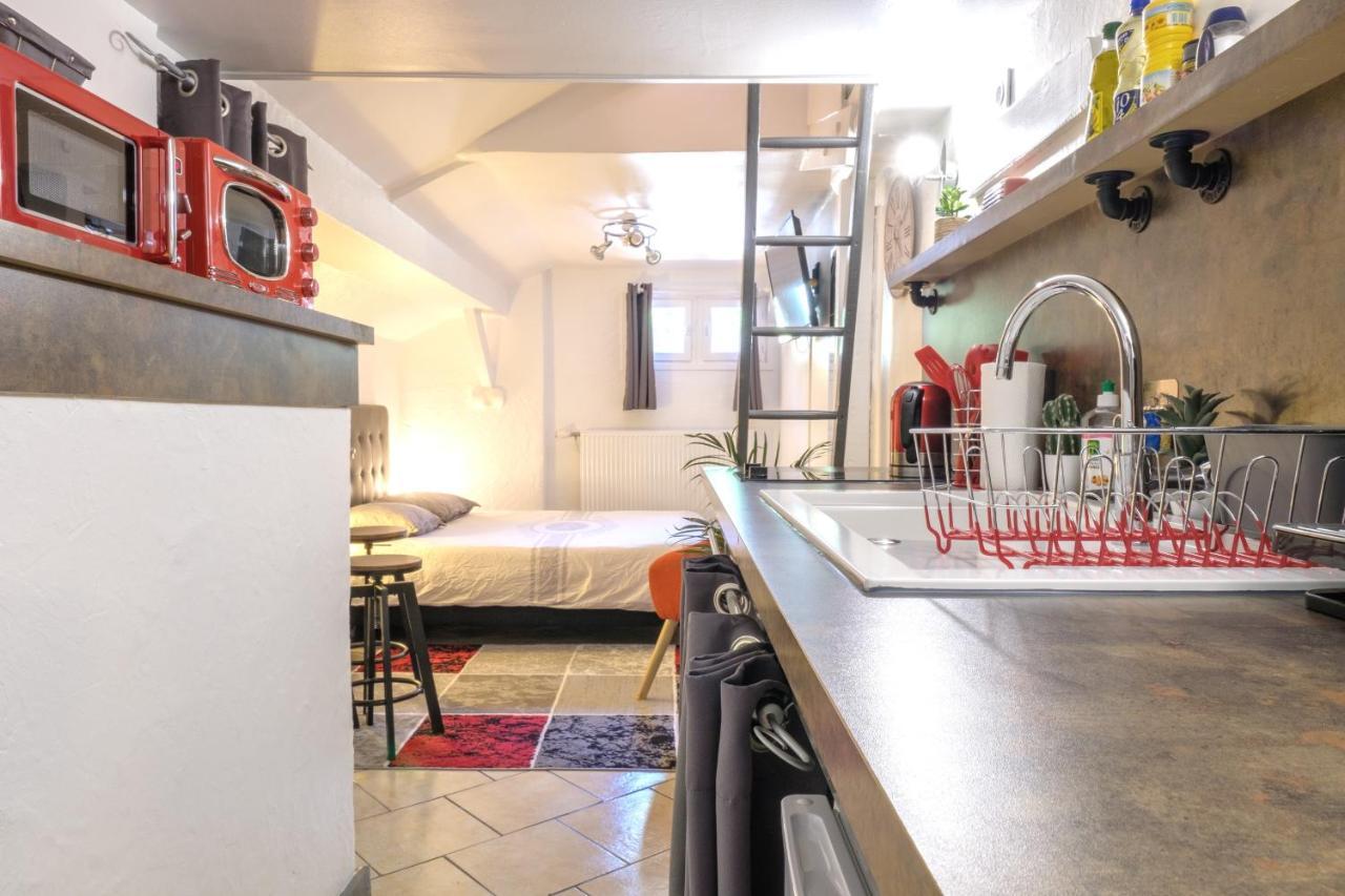 Studio Atypique Et Cosy, Classe "Gite De France" 5Min Centre, 15Min Gare, Lit Queen Size "Climatisation, Netflix Et Wifi, Parking, Lave Vaisselle, Boite A Cles Pour Arrivee Tardive - Gites La Tarine Albertville Exteriör bild