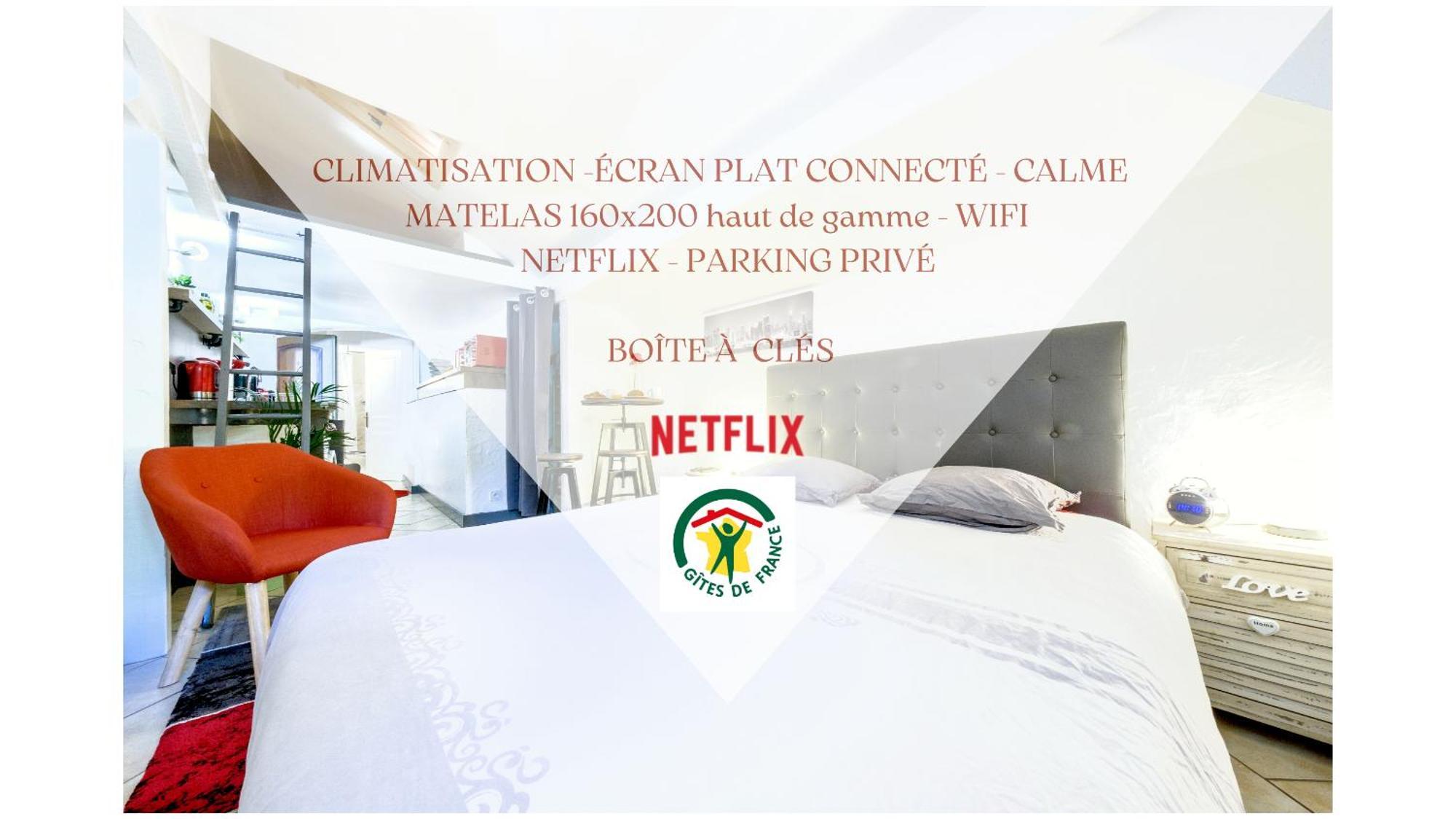 Studio Atypique Et Cosy, Classe "Gite De France" 5Min Centre, 15Min Gare, Lit Queen Size "Climatisation, Netflix Et Wifi, Parking, Lave Vaisselle, Boite A Cles Pour Arrivee Tardive - Gites La Tarine Albertville Exteriör bild